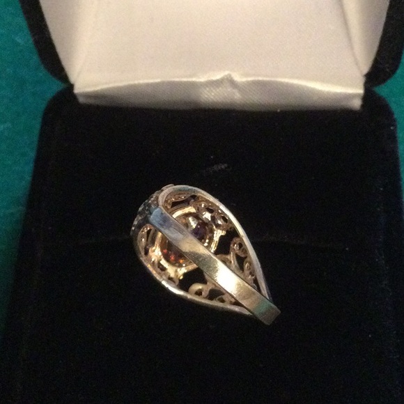 Genuine Golden Citrine Ring - Picture 12 of 15